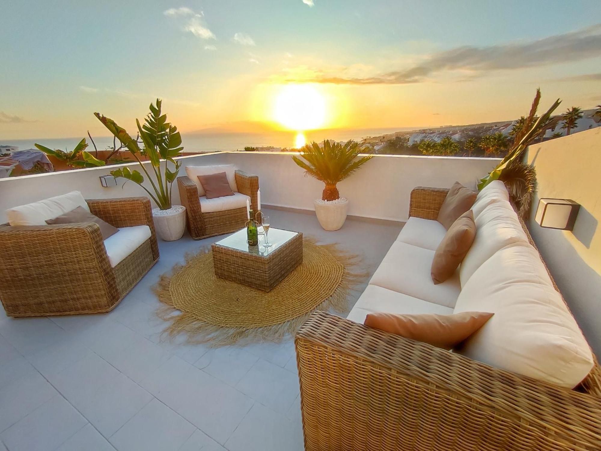 Luxury Ocean View Apartment Costa Adeje Exteriör bild