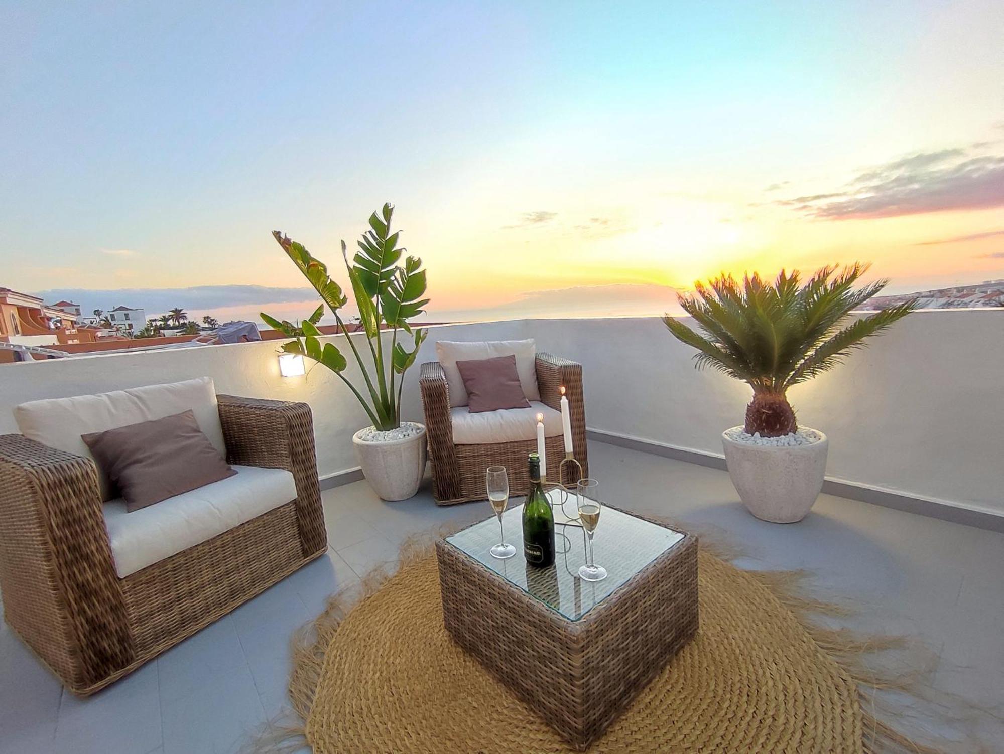 Luxury Ocean View Apartment Costa Adeje Exteriör bild