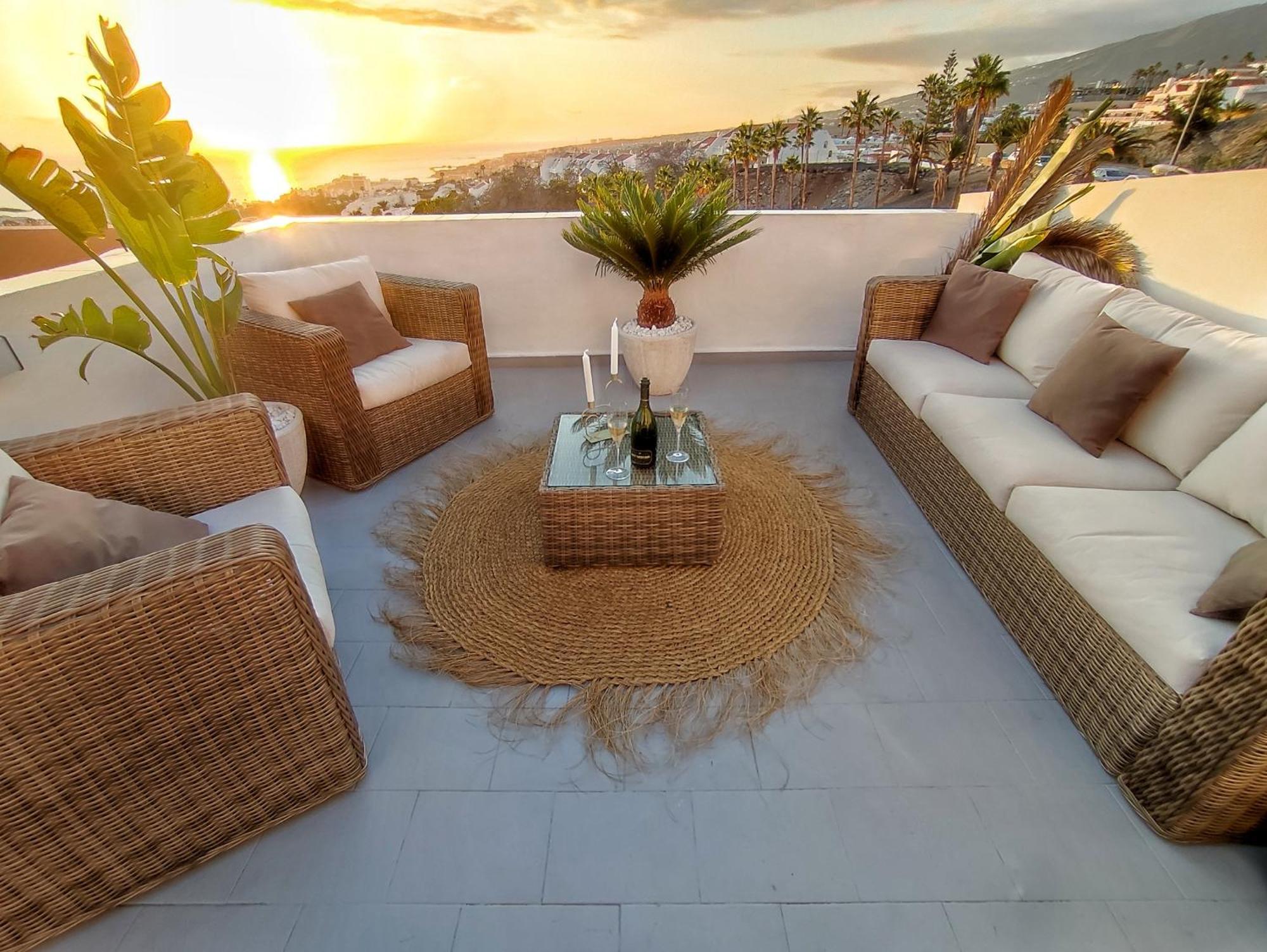 Luxury Ocean View Apartment Costa Adeje Exteriör bild